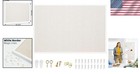 24 x36  Linen Cork Board With White Frame - Ideal For Home And Office Decor