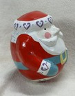 Roly Poly Santa Vintage Paper Mache