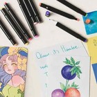 24 36 48 60 80 120 168 262 Colors Drawing Markers Dual Tip Permanent Art Sketch 