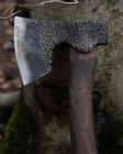 Bushcraft Axe bearded Axe handforged Axe viking Axe With Leather Sheath woodsman