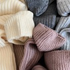 Wool Cashmere Warm Thick Boot Soft Crew Socks Women Knee-high Winter Long Socks