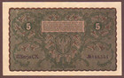 Poland  5 Marek  23 08 1919  Ii Serja Ck