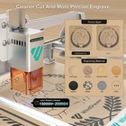 3w Laser Engraver Cnc Portable Engraving Machine 200x150mm Wood Leather Metal