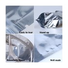300-pack Reclosable Large Mylar Bags For Food Storage 7 9  X 11 8  Stand Up P   
