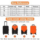 Elastic Luggage Cover 18   32 Inch Suitcase Protector Dust Cover Travel Bag