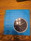 Amazon Echo Wall Clock Compatible With Alexa New In Box Black-dial  White