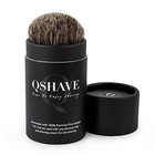 Qshave 100  Best Original Pure Badger Hair Shaving Brush Handmade  Real Wood