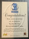 Steve Israel 1997 Pro Line Auto San Francisco 49ers
