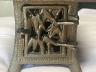 Vtg Japanese Cast Iron Pagoda Patio Garden Candle Holder Hanging Lantern 8 Inch