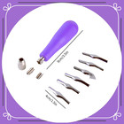 Linoleum Cutter Kit Assortment Carving Tools For Diy Block Printing  Includes 6 