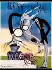 Pink Floyd The Wall Gerald Scarfe 1982 Authentic Vintage Original Poster 