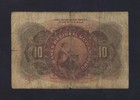 Portugual Cape Verde 10 Escudos 1921 P-35 Fine Ultra Rare
