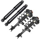 For 99-04 Honda Odyssey 2x Front Complete Struts W  Coil Spring   2x Rear Shocks