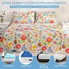 Bedlifes - 22  Queen-deep Box Bag Set - Flower Primavera