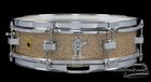 1960s Ludwig Pre-serial Downbeat Snare Drum Keystone Champagne    4 X 14