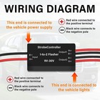 Flash Strobe Controller Car Flasher Module 12v 24v Led Strobe Controll-1pcs
