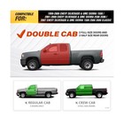 Double Cab Running Boards Side Steps Compatible For 1999-2006 Silverado   
