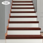 New Carpet Stair Treads Set Of 13 Non Slip skid  Runner Mats Or Rug Tread Brown