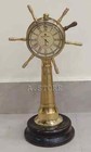 Antique Brass Ship s Engine Order Telegraph Desk Clock Home Decor Nautical Gift
