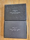 Vintage Antioch Book Plates Bear Reading And Cat Quote Original Boxes Open