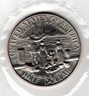 1986-d  Statue Of Liberty Commem Half Dollar  Unc In Mint Cello    low Mintage  