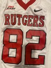 2006 Nike Rutgers Game Issued Worn Football Jersey Scarlet Knights  82 On Field