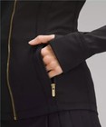 Lulu Black gold Define Jacket Nulu Sport Luon With Secure Pockets 4 Colors Nwt