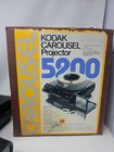 Kodak Carousel 5200 Slide Projector With Box And Remote - Tested