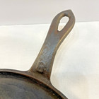 Cast Iron Griddle No  8 Round Gate Mark Griddle Circa 1850 s-1880 s Wood Stove