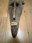Antique vintage Mali Dogon Carved Wood African Mask Sculpture Art 18   