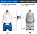 Rp19804 Shower Cartridge Assembly Compatible For Delta 1300 1400 Series Tub Lot