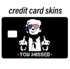 Trump 12 Pack Combo Credit Card Skin Stickers Skin Card Cover 12 Stickers