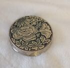 Vintage Estee Lauder Aliage Solid Perfume Compact Country Flower Circa 1976 Rare
