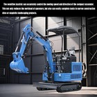 2025 New Mini Hydraulic Excavator Kubota Diesel 4 000 Lbs 1 8 Tons Usa Stock