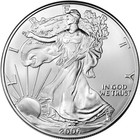 2006 American Silver Eagle Coin 1 Oz  1 - 1 Tube - Twenty 20 Bu Coins In Mint Tu