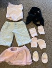 American Girl Doll Clothes Ballerina Set Outfit Leotard Tights Shoes Skirt