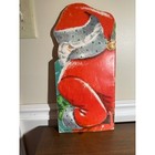 Vintage 1958 Whitman Night Before Christmas Shaped Book Florence Sarah Winship
