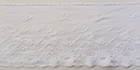 3 Yds  Vintage Antique White 7  Wide Soft Nylon Lace Lp-156
