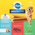 Dentastix Large Dog Dental Care Treats Original Beef   Fresh Variety Pack 2 73