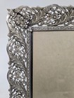 Vtg Lace Brass Metal Ornate Filagree Photo Frame 11 x13  Wall Table Free S h