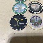 Vintage Las Vegas Poker Chips Lot Of 16
