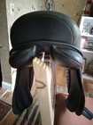 Bates Dressage Saddle-17-used- In Good Condition