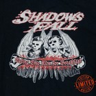 Rare Vtg Shadows Fall Eating Emo Kids For Breakfast T Shirt Ne235