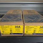 Lot Of 2 Square D Hu361 Non-fusible Safety Switch 30a 3-pole 600v