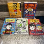 James Patterson Middle School Series Book Lot 5 Books All Ages Fun Reading