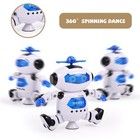 Dancing Robot Toy For Kids Electronic Walking Dancing Robot Toy With Music 360  