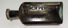Antique Dr  Lyons Drops  French Periodical Drops Aqua Embossed Bottle In Box