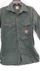 Vintage Boy Scouts Explorers Long Sleeve Shirt Green W  Patches No Name Patrol