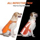 Reflective Dog Vest For Medium Large Breeds  High Visibility Dog Safety Vest    