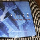 The X-files Mousepad New Rare Vintage 1998 Sealed Logo Fox Mulder